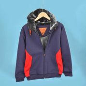 Navy & Red