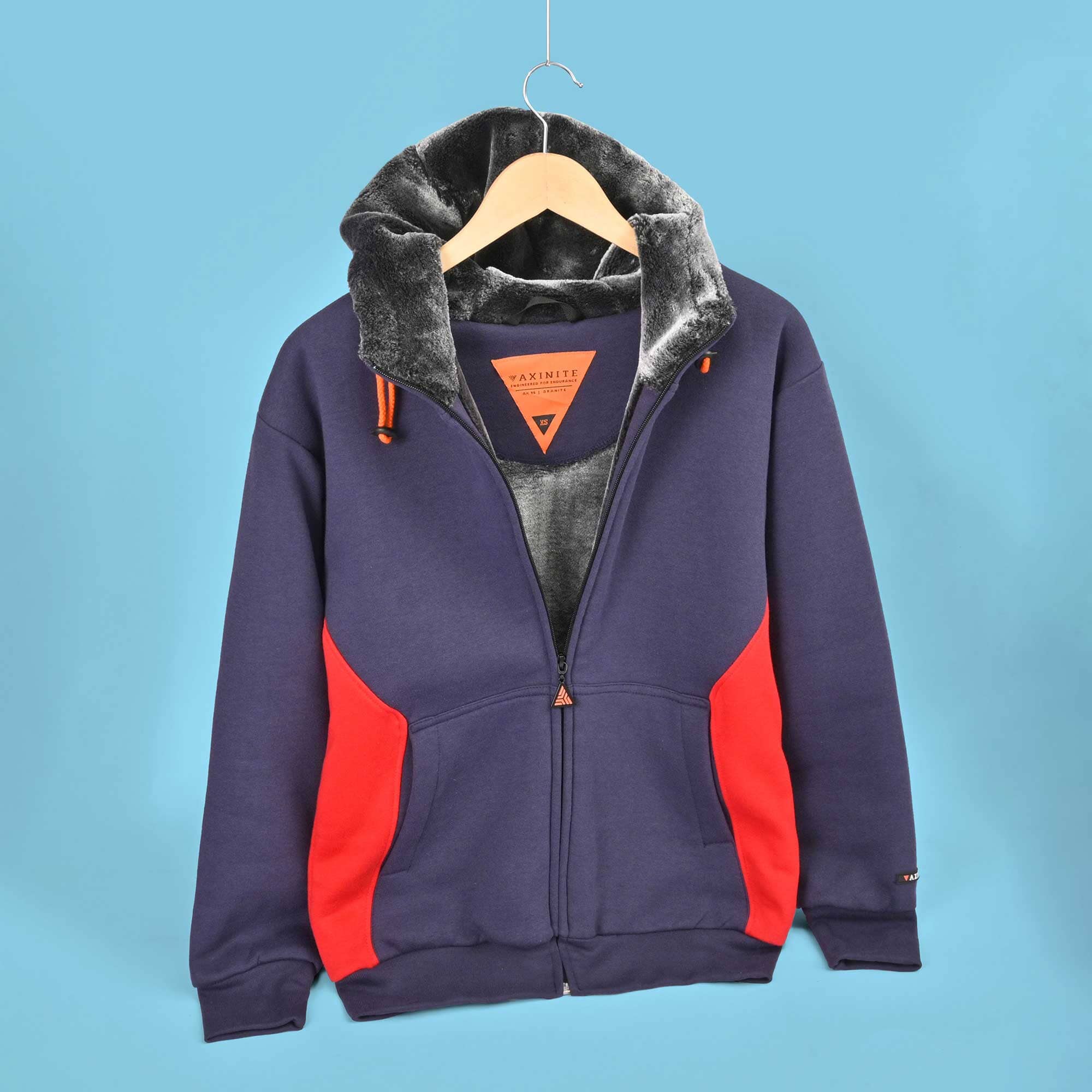 Navy & Red