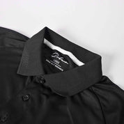 Poler Men's Logo Printed Stripe Style Activewear Polo Shirt Men's Polo Shirt IBT 