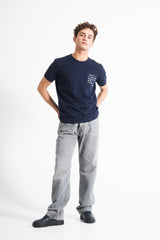 Polo Republica Men's Rumi Quote Printed Crew Neck Tee Shirt