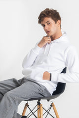 Polo Republica Men's Solid Fleece Pullover Hoodie