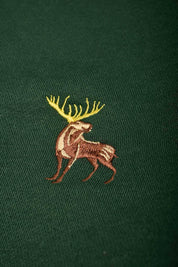 Polo Republica Men's Moose Embroidered Fleece Zipper Jacket Men's Jacket Polo Republica 