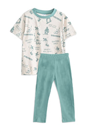 Mango Kid's Skaters Only Printed Twin Set Boys Twin Set First Choice 