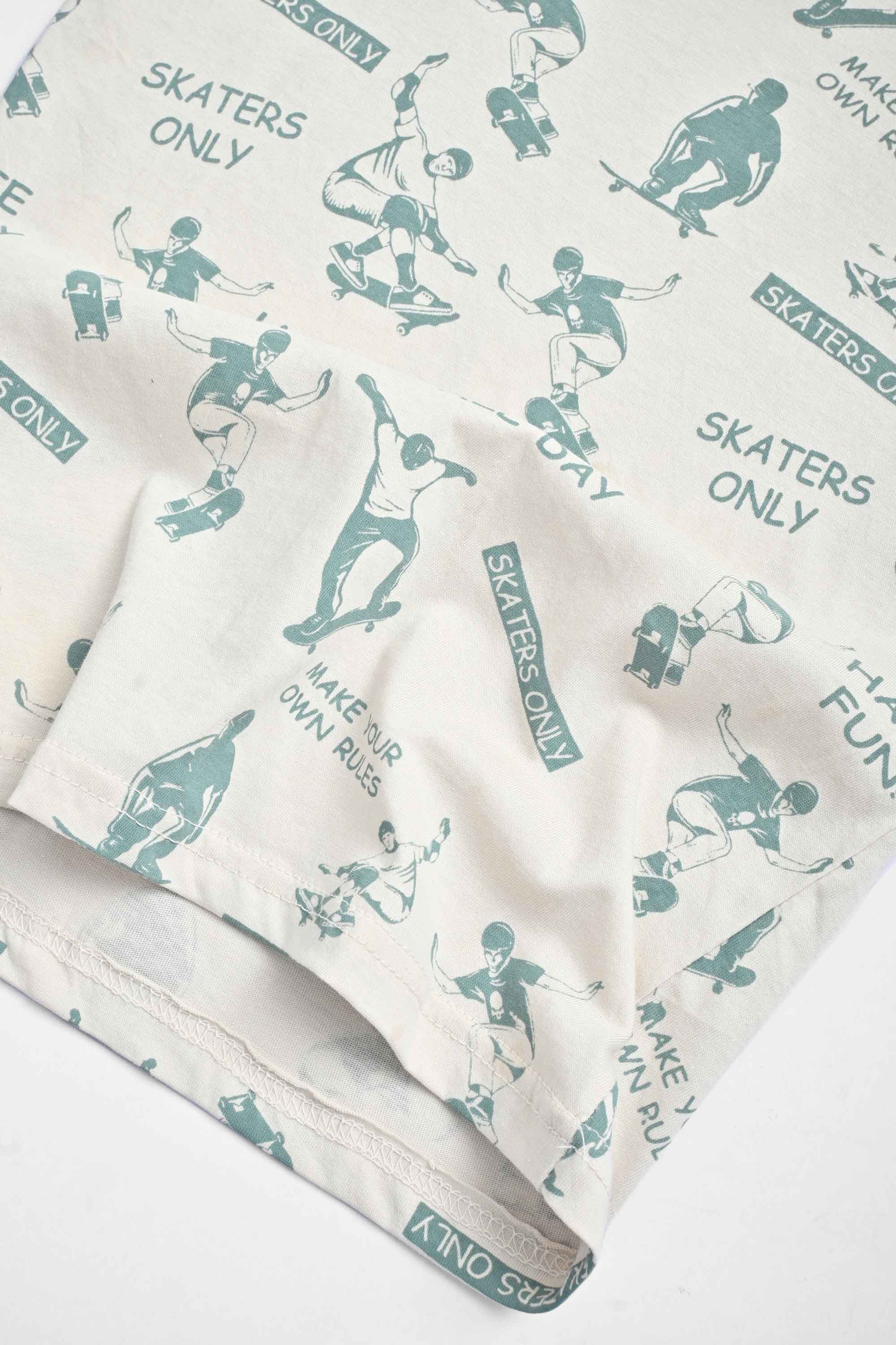 Mango Kid's Skaters Only Printed Twin Set Boys Twin Set First Choice 