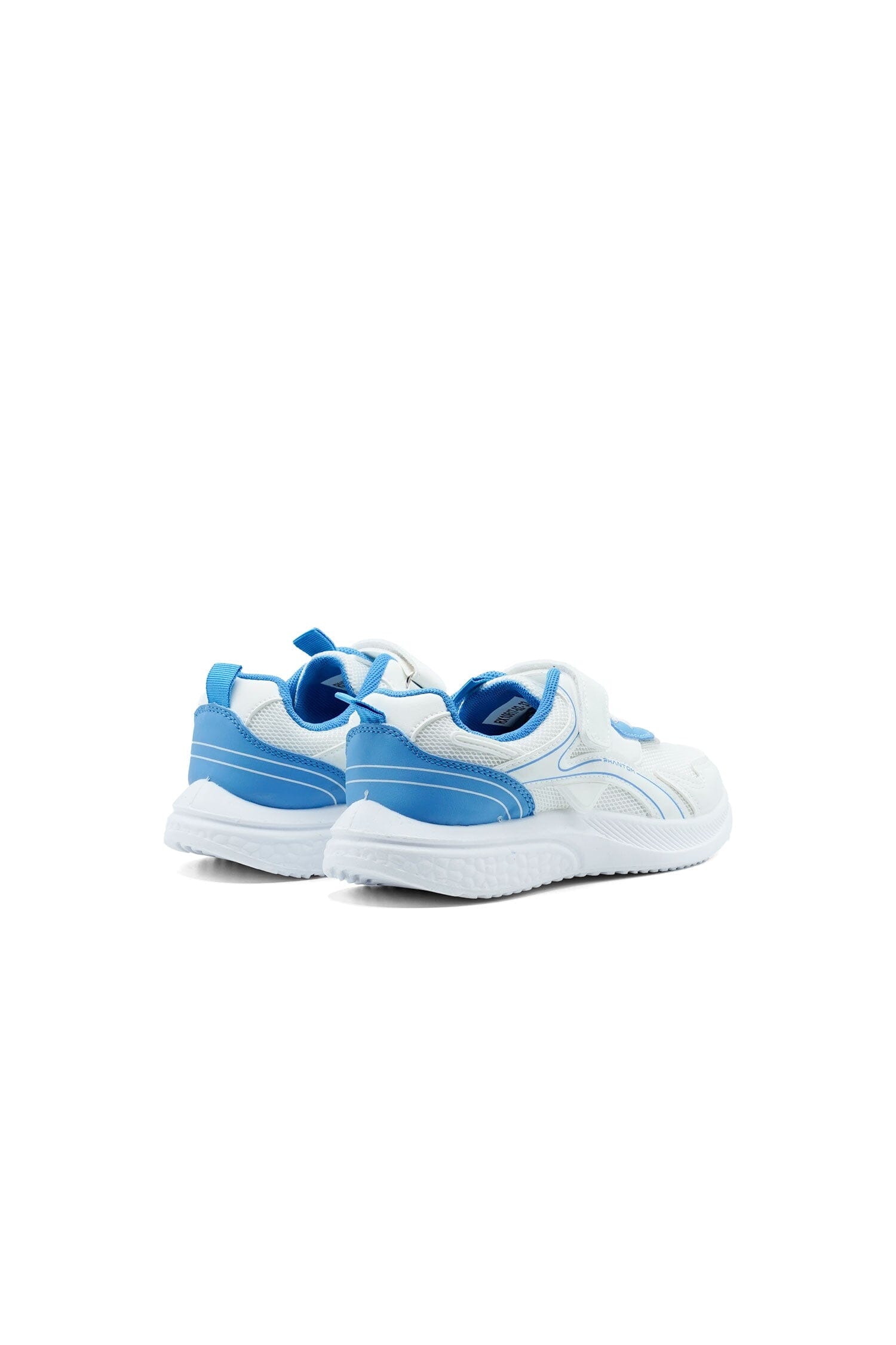 White & Blue
