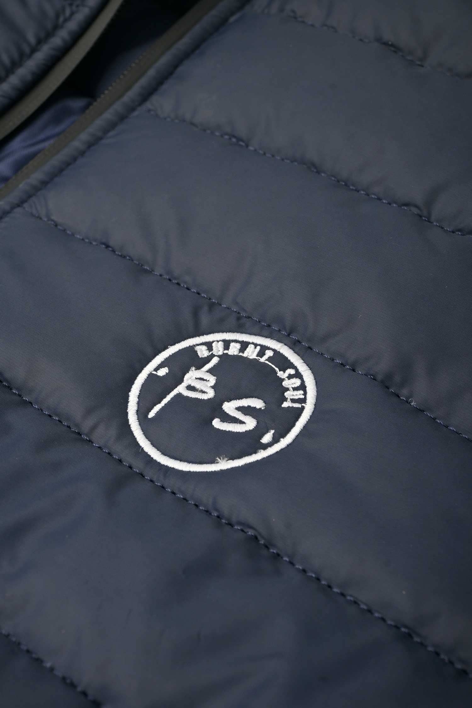 Burnt Soul Men's Logo Embroidered Minor Fault Puffer Jacket Men's Jacket IBT 
