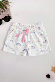 Tessential Kid's Rainbow Printed Terry Shorts