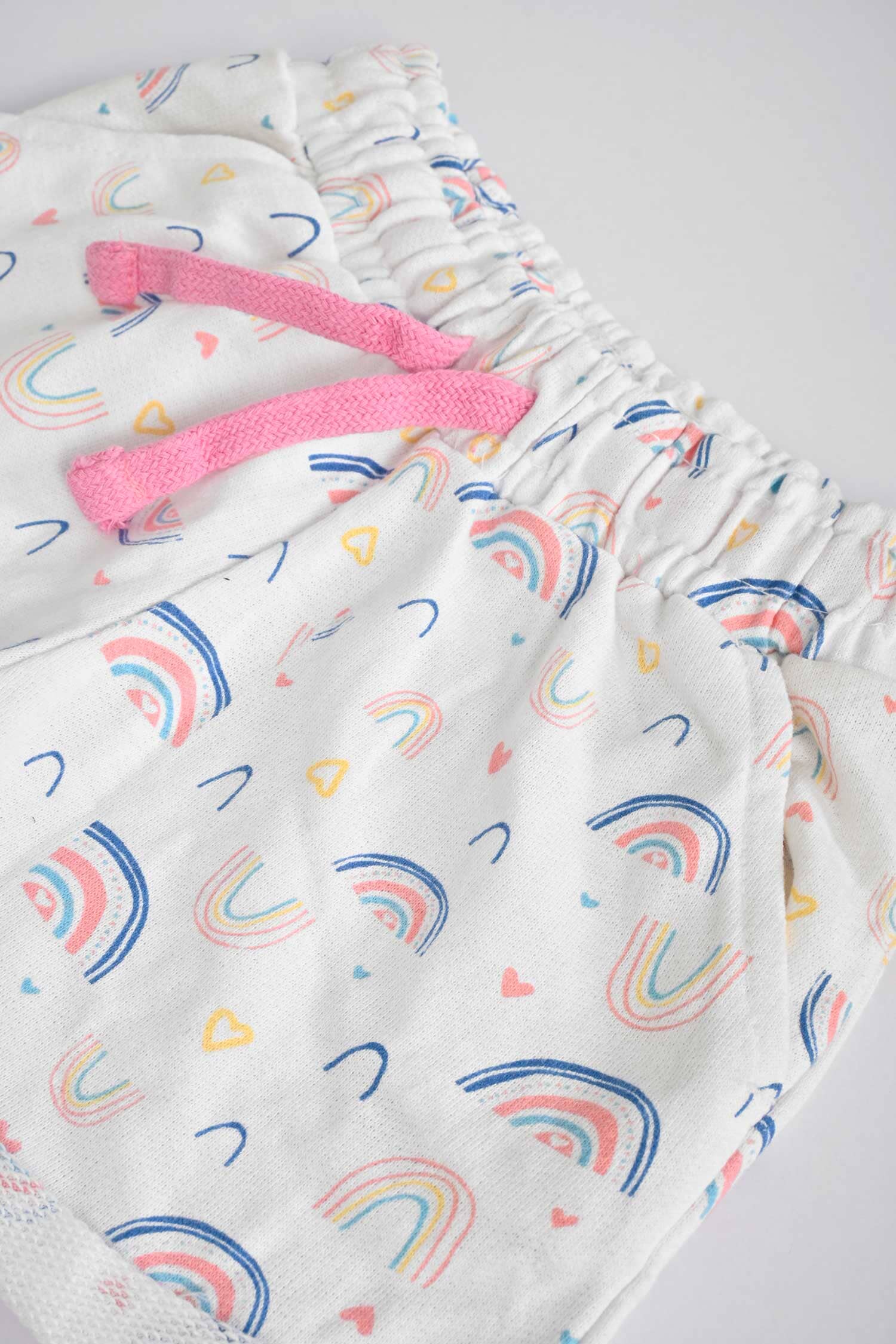 Tessential Kid's Rainbow Printed Terry Shorts