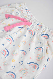 Tessential Kid's Rainbow Printed Terry Shorts