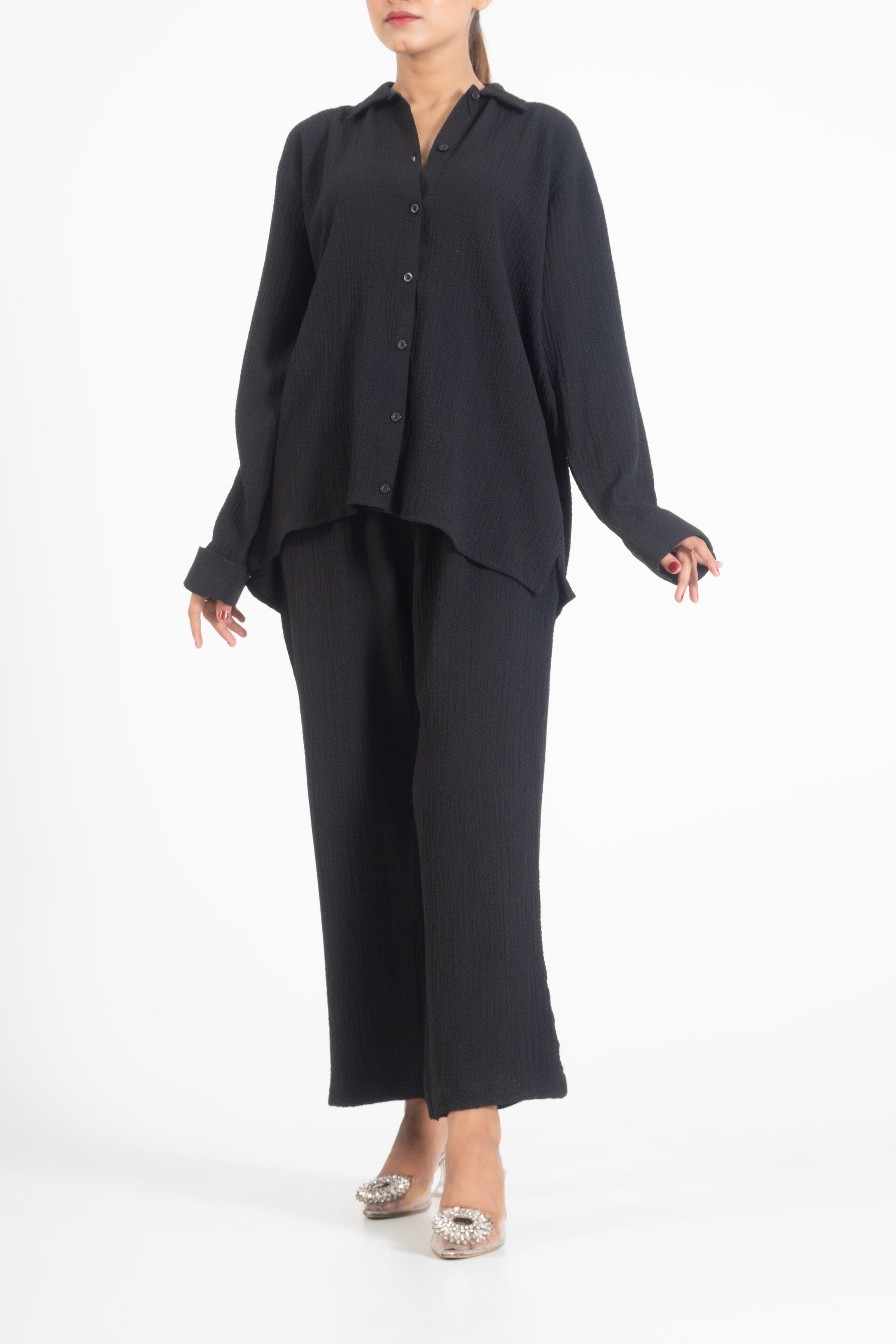 East West Women’s Solid CO-Ord Set Women's Co Ord Set East West 