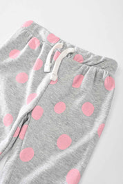 Lefties Kid's Dots Printed Terry Jogger Pants Boy's Trousers SNR 