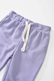 Kid's Solid Design Linz Terry Minor Fault Jogger Pants Boy's Trousers SNR 