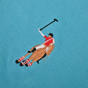 Polo Republica Men's Signature Pony & 8 Embroidered Short Sleeve Polo Shirt