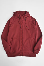 Polo Republica Men's Raglan Fleece Minor Fault Zipper Hoodie Men's Zipper Hoodie Polo Republica 