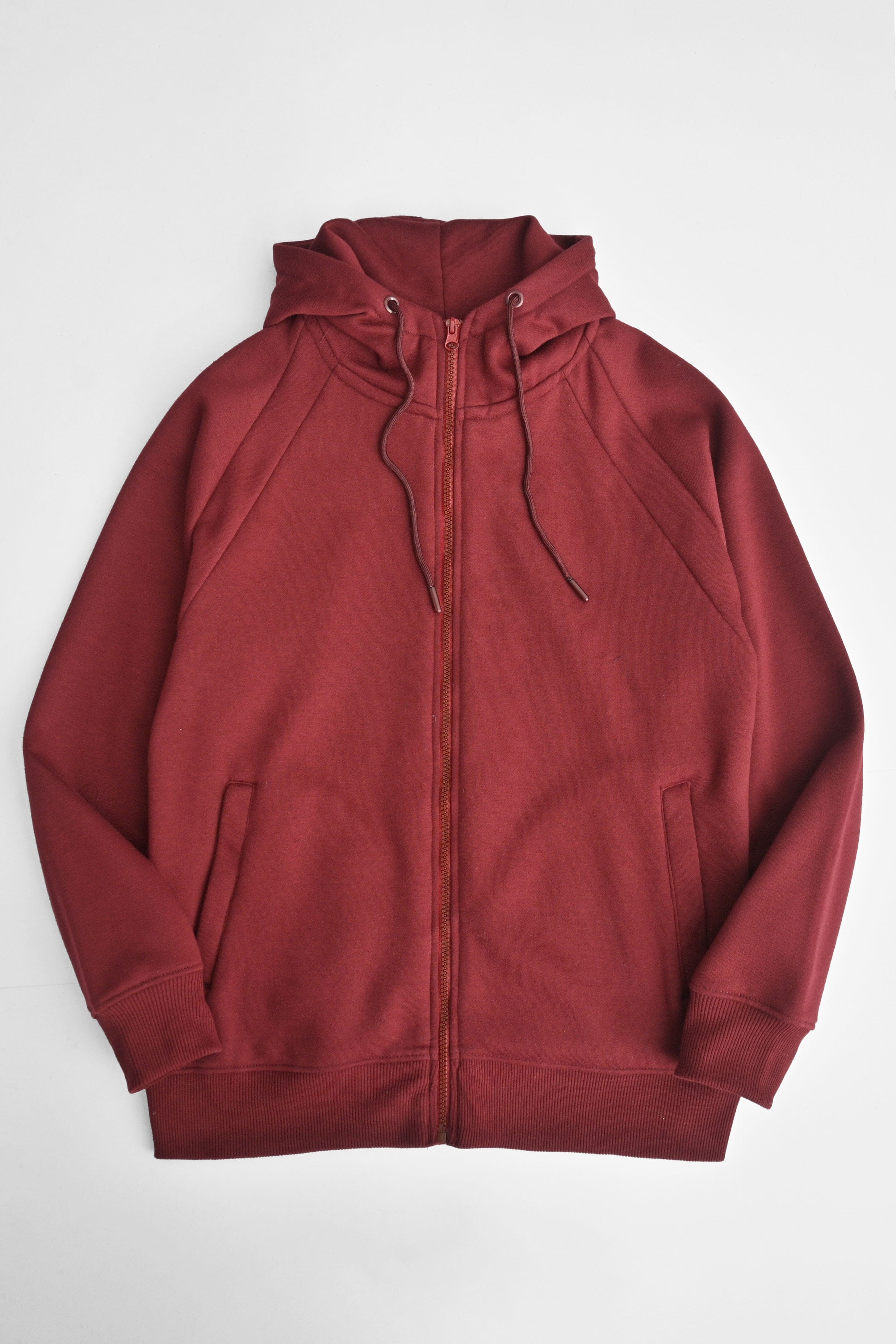 Polo Republica Men's Raglan Fleece Minor Fault Zipper Hoodie Men's Zipper Hoodie Polo Republica 