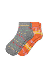 Women's Comros Low Cut Socks - Pack Of 2 Women socks Karim Hoisery ( Rehman knitting Industry ) Assorted EUR 35-40 