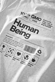 Men's Human Being Printed Crew Neck Tee Shirt