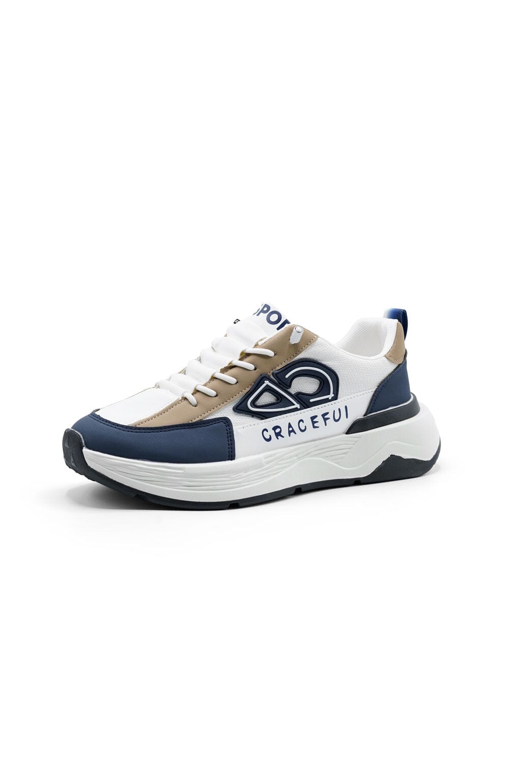 White & Navy