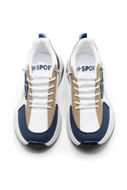 White & Navy