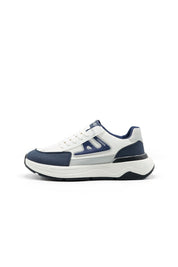 White & Navy