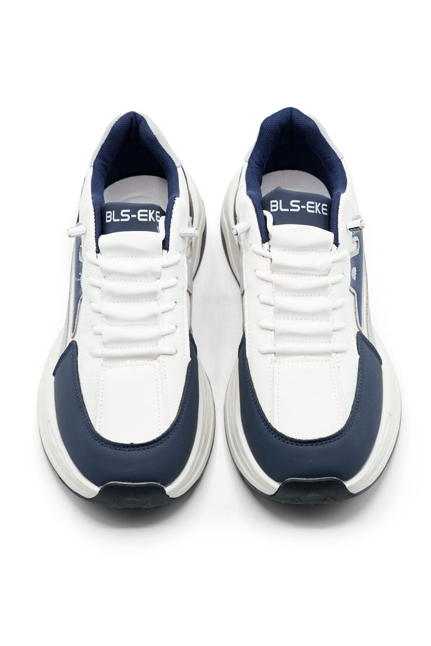 White & Navy