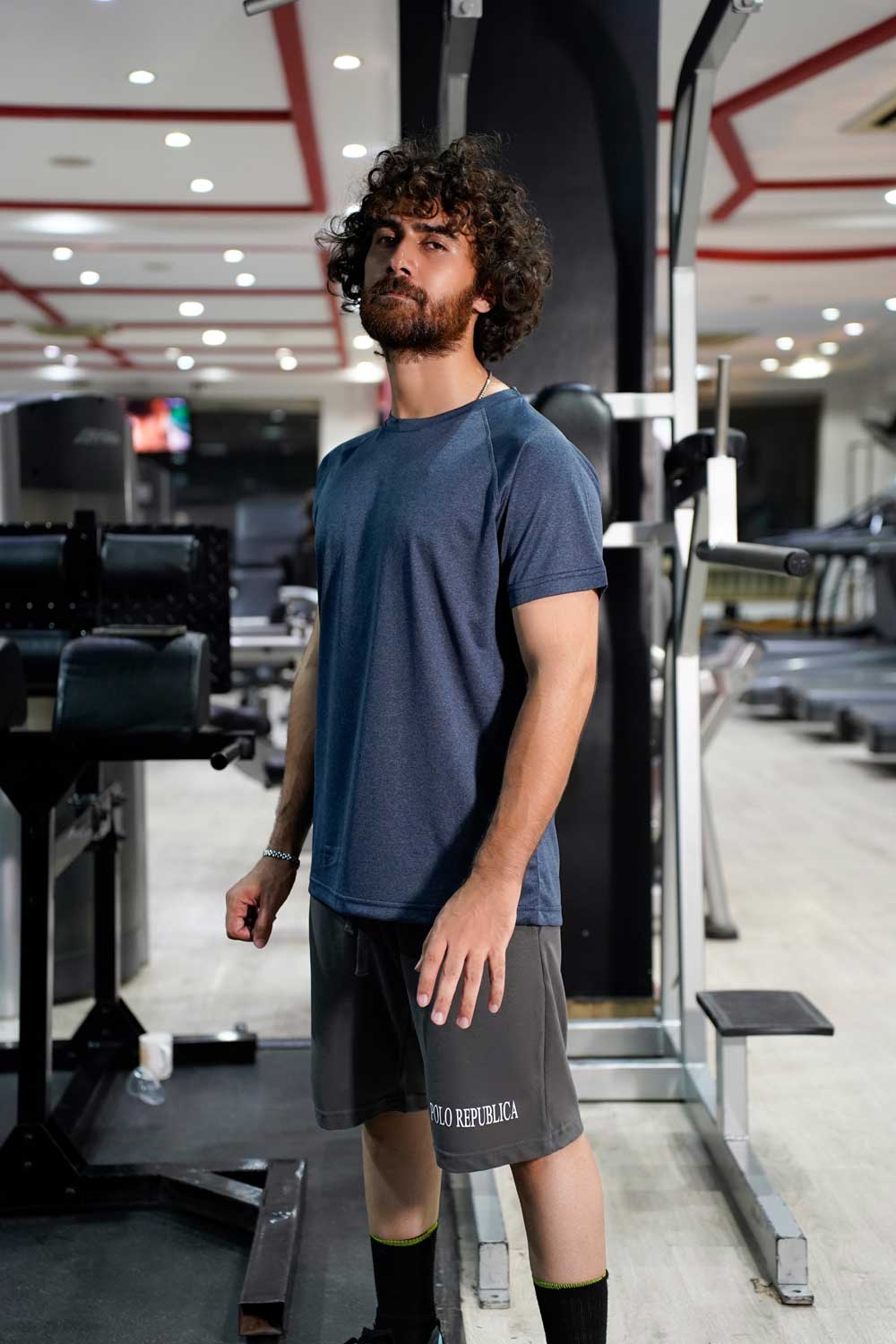 Polo Athletica Men's Activewear Raglan Sleeve Tee Shirt