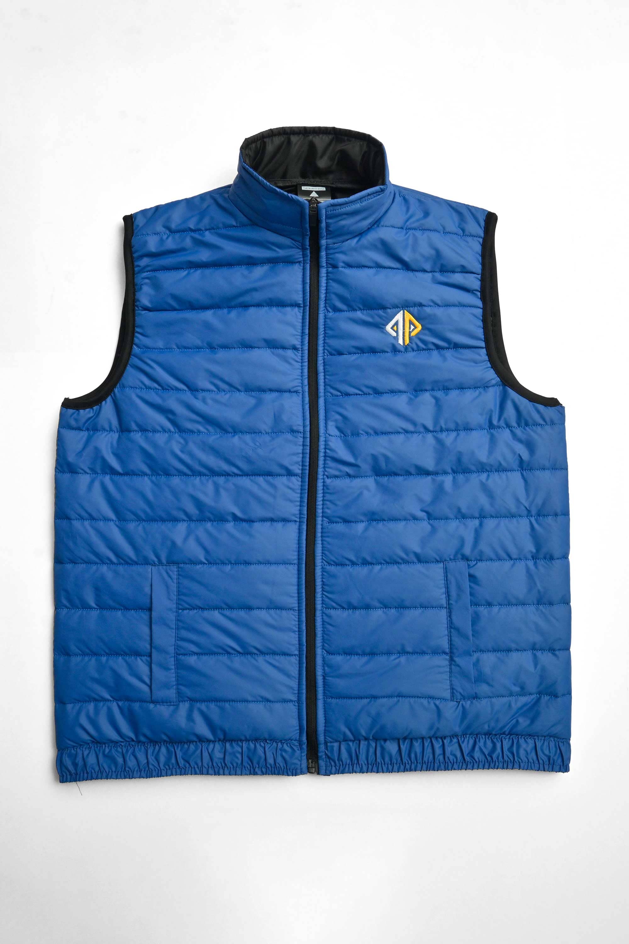 Burnt Soul Men's Arnhem Embroidered Body Warmer Puffer Gilet Men's Gilet IBT 