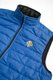 Burnt Soul Men's Arnhem Embroidered Body Warmer Puffer Gilet Men's Gilet IBT 