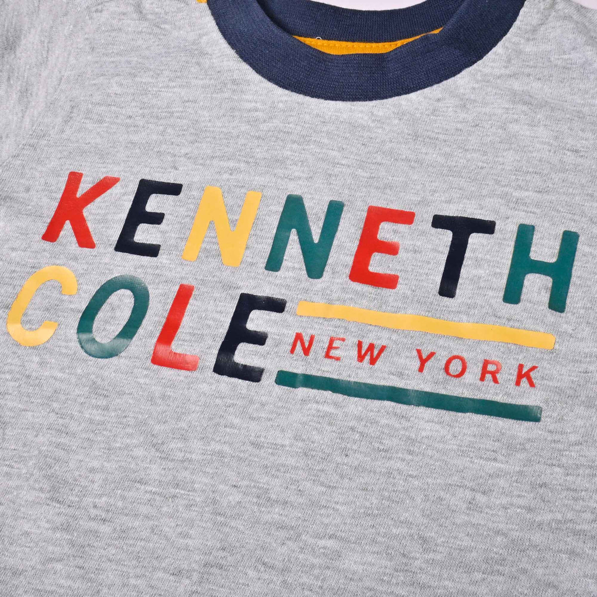 Kenneth Cole Kid's Logo Printed Tee Shirt