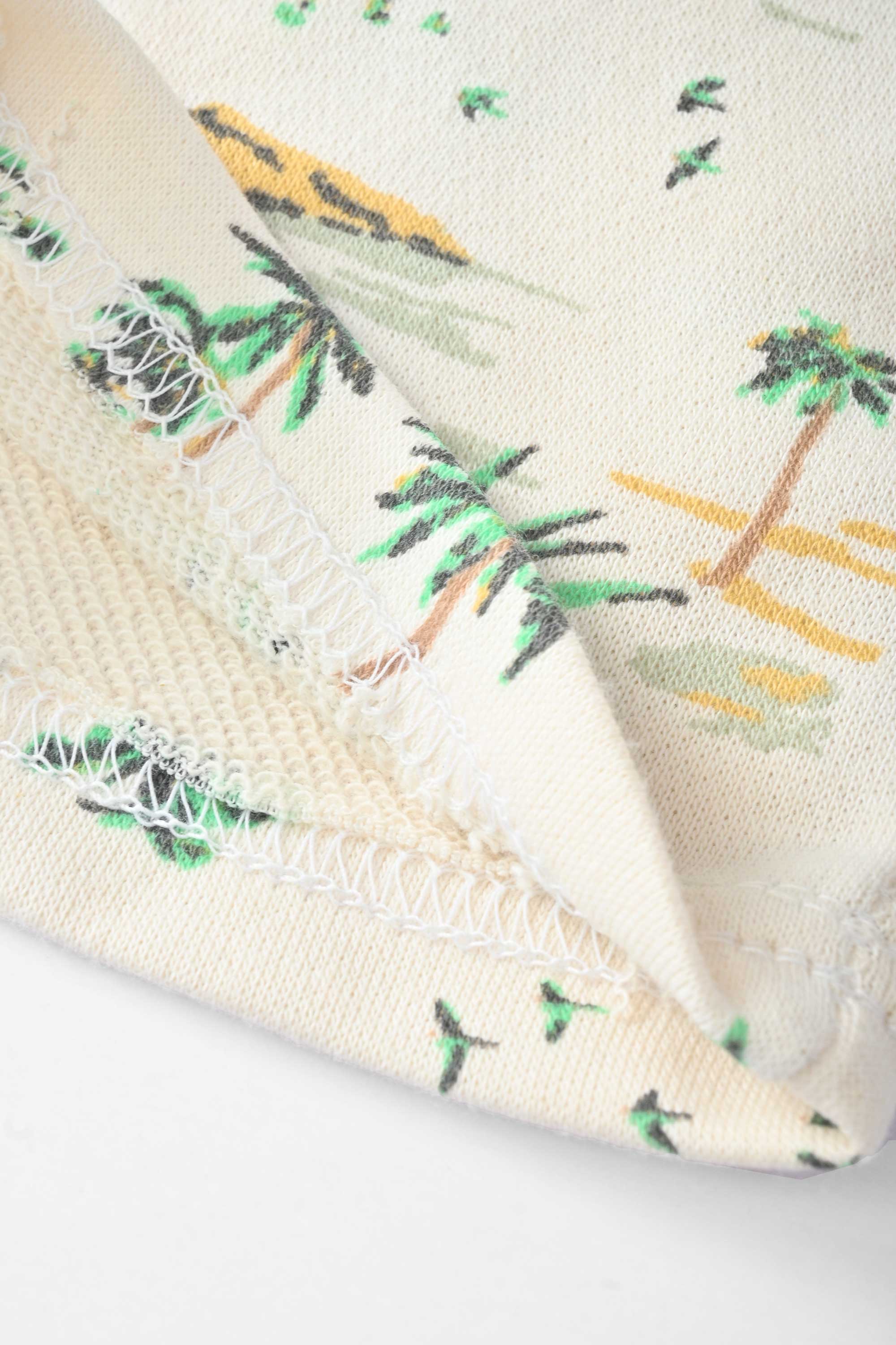 Ritado Kid's Pine Tree Printed Classic Terry Shorts