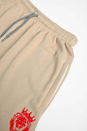 MAX 21 Men's Tiger Embroidered Fleece Joggers Pants Men's Trousers SZK 