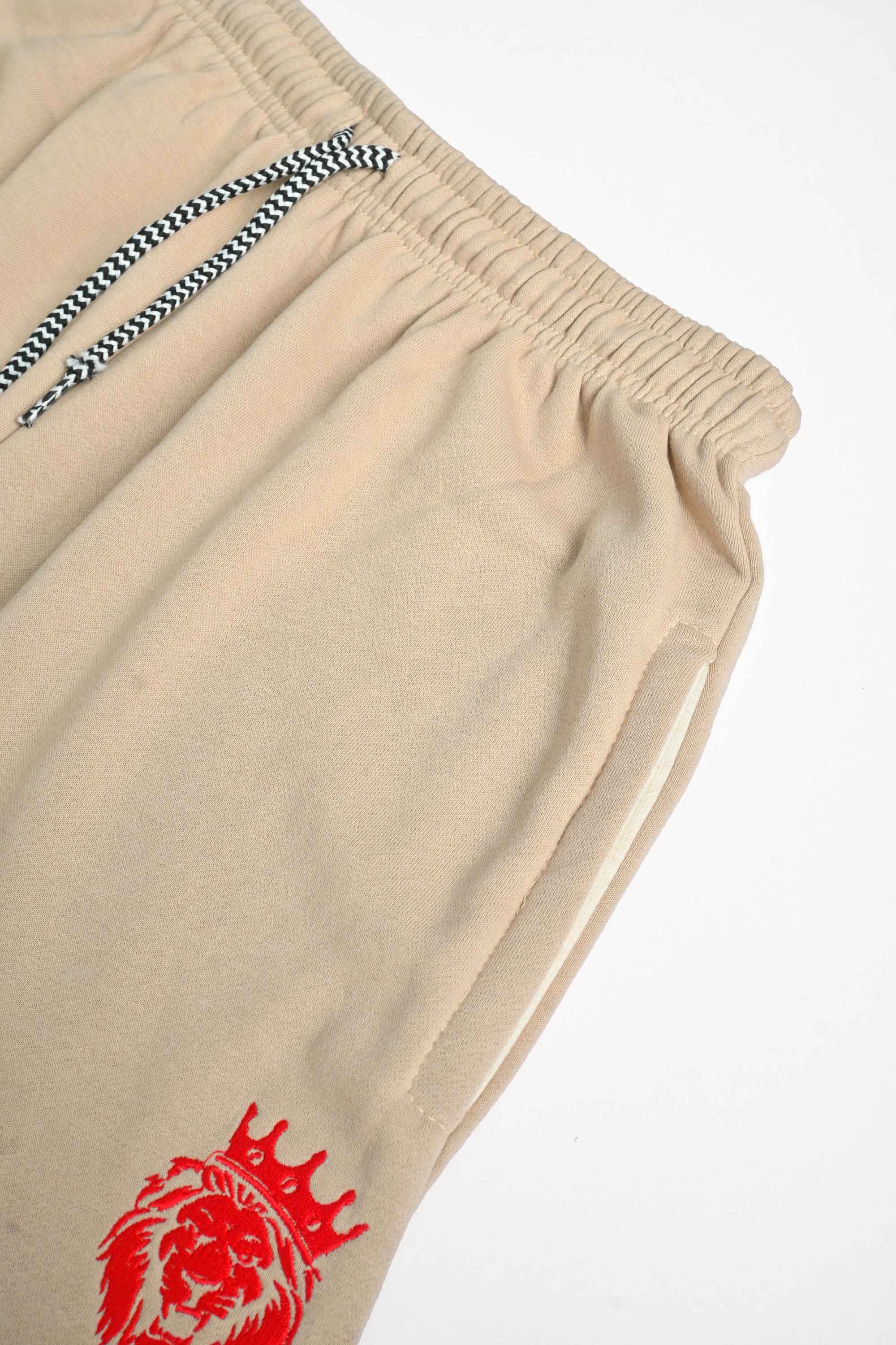 MAX 21 Men's Tiger Embroidered Fleece Joggers Pants Men's Trousers SZK 