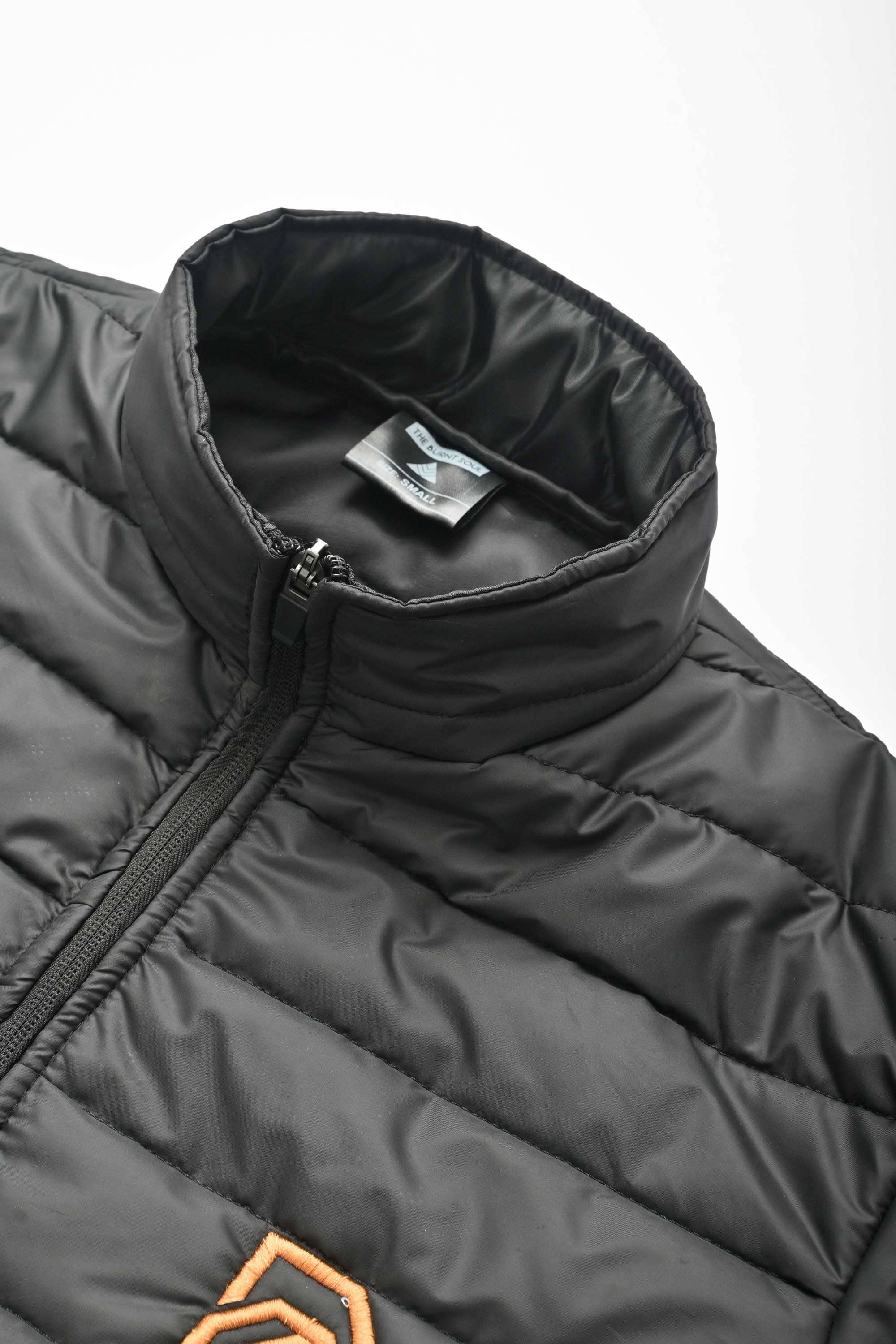 Burnt Soul Men's B3 Embroidered Design Puffer Jacket Men's Jacket IBT 