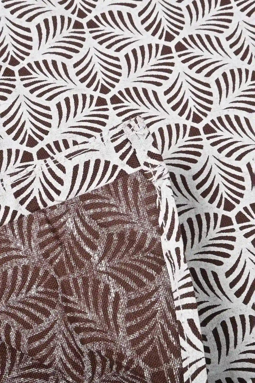 Brown & White