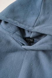 BHM Men's Oversized Polar Fleece Minor Fault Pullover Hoodie