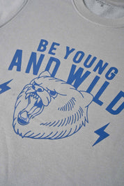 Polo Republica Men's Be Young & Wild Printed Fleece Sweat Shirt Men's Sweat Shirt Polo Republica 