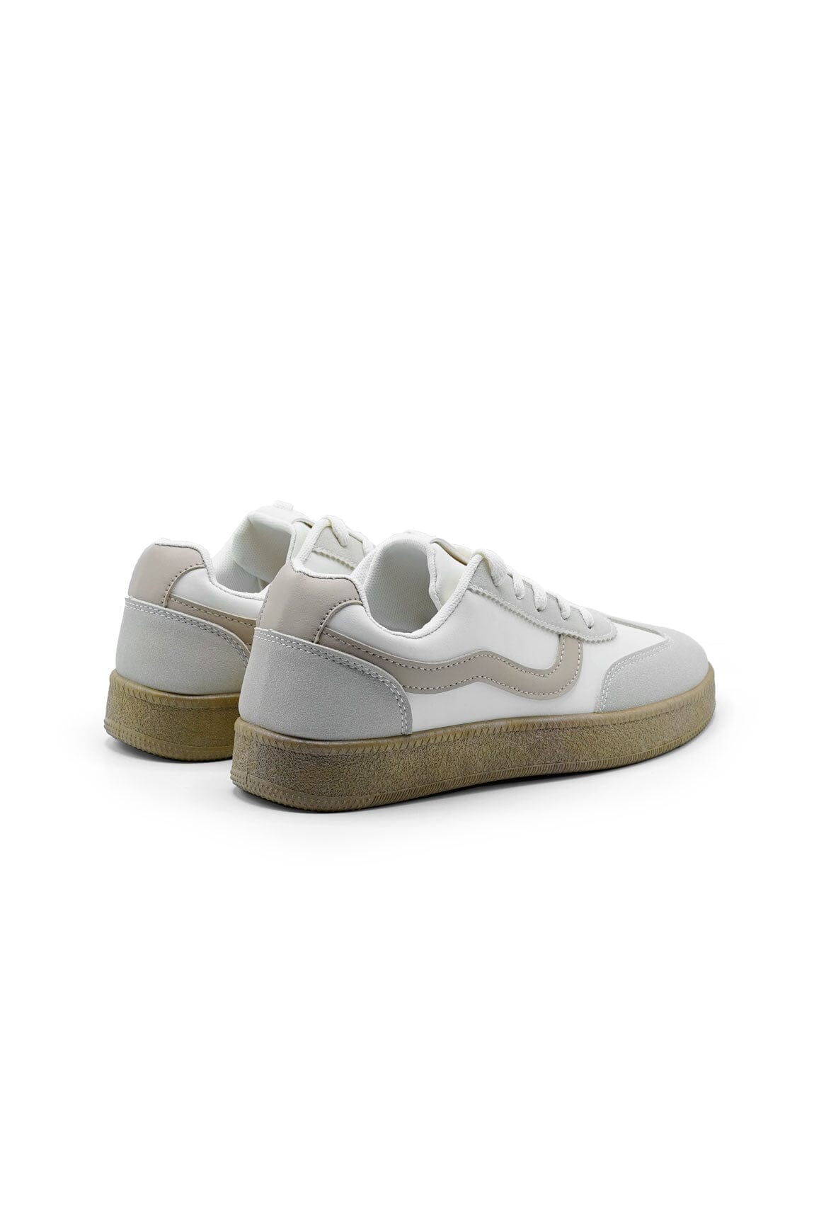 White & Beige