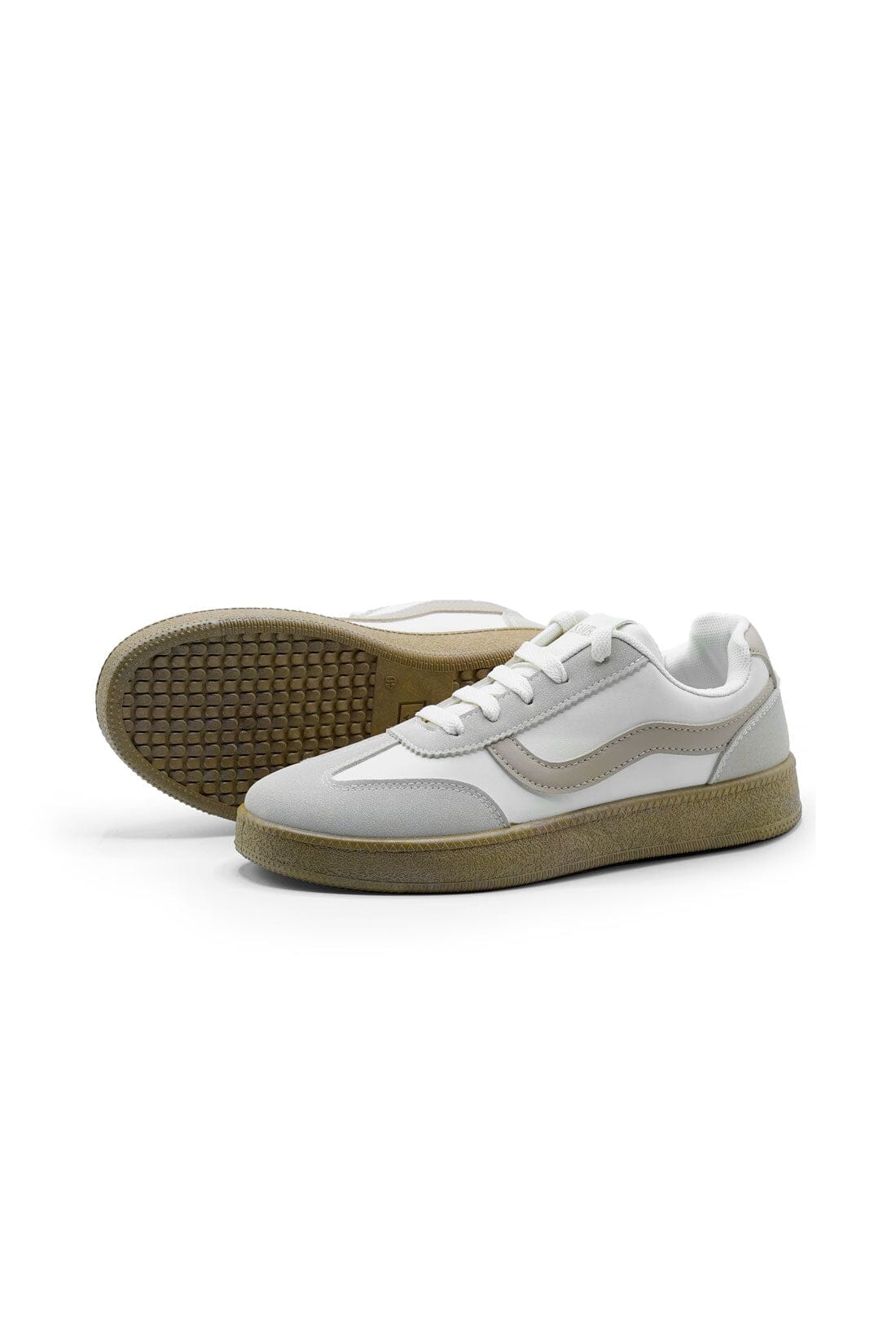 White & Beige