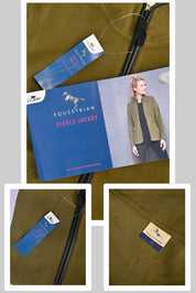 Premium Equestrian Women's Full Sleeves Polar Fleece Jacket Women's Jacket HAS Apparel 