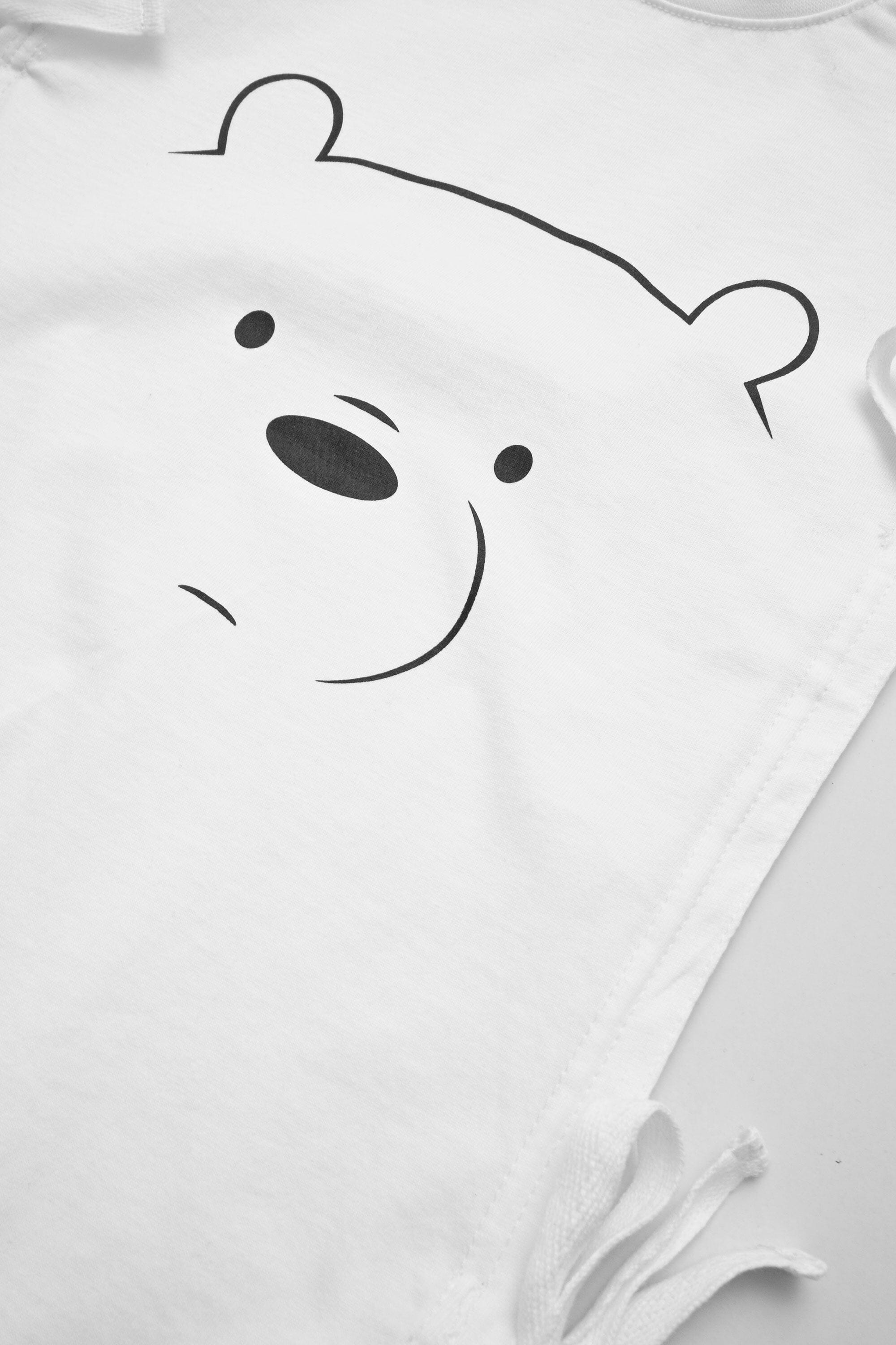 Polo Republica Kid's Bow Side Panel Printed Minor Fault Tank Top Kid's Tee Shirt Polo Republica 