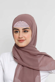 Women's Nessebar Fancy Net Design Under Scarf Hijab Cap