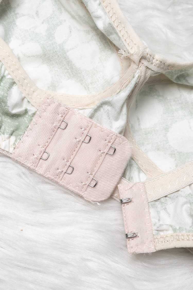 Women's Elasticated Straps Basic Cotton Bra