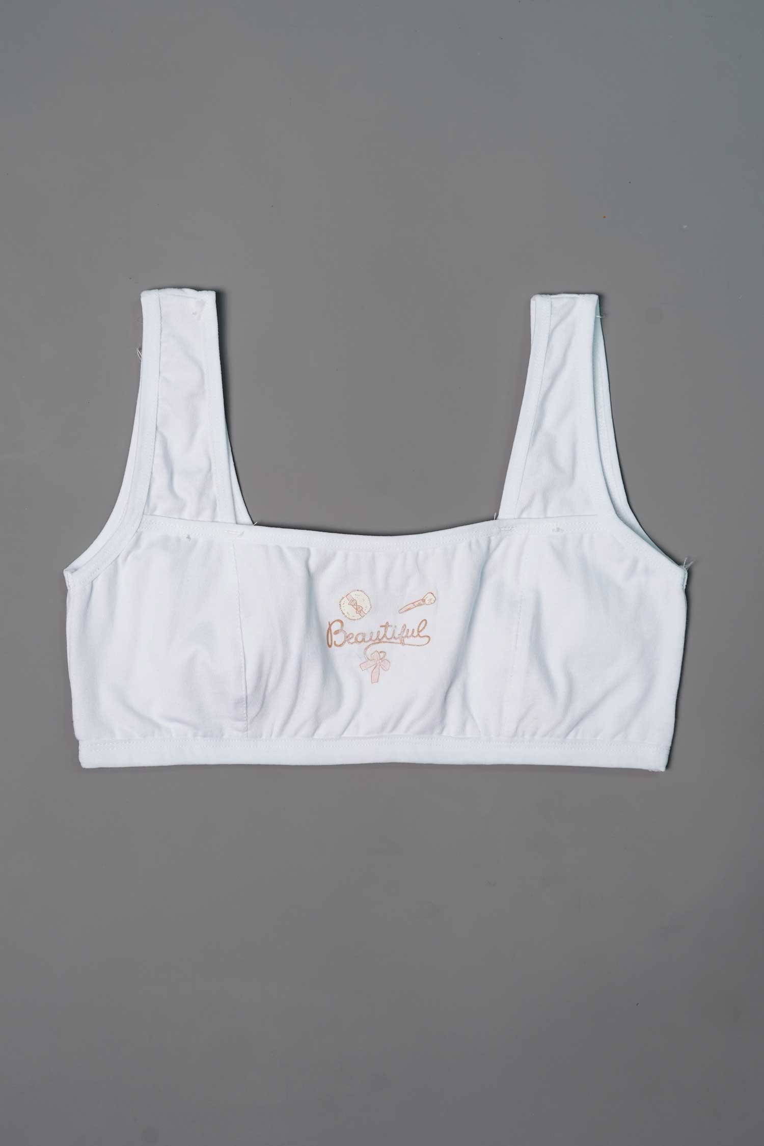 YZN Girl's Printed Bidi Bra