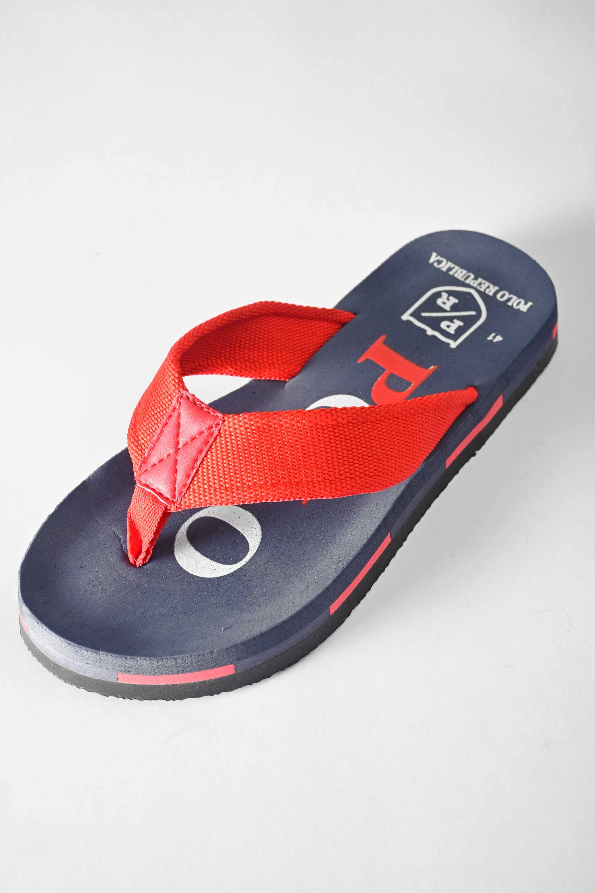 Navy & Red