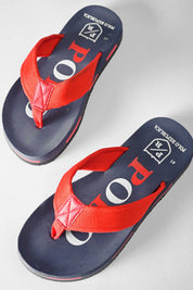 Navy & Red