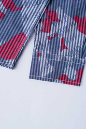 Navy & Red