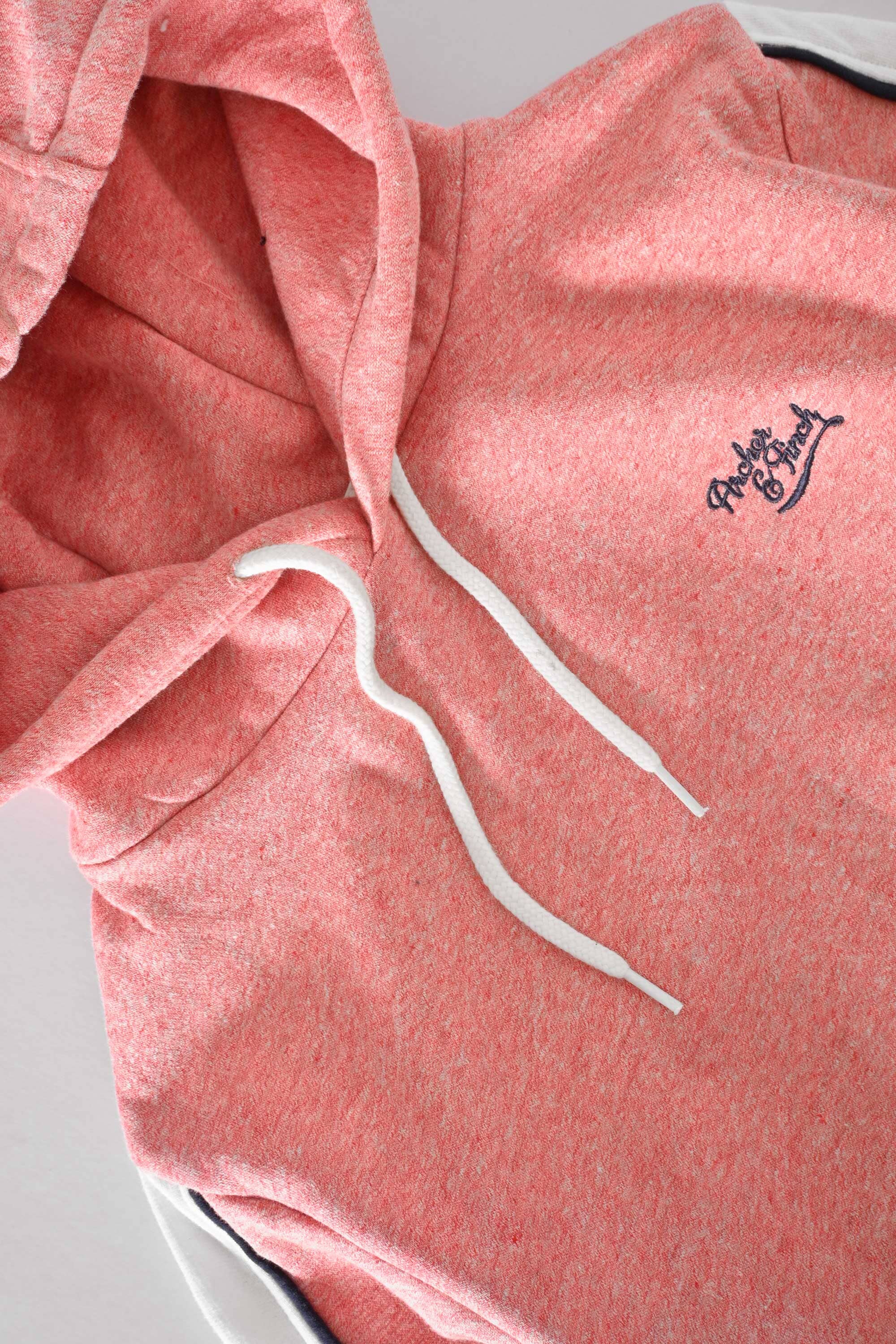 Archer & Finch Boy's Logo Embroidered Fleece Pullover Hoodie Boy's Pullover Hoodie LFS 