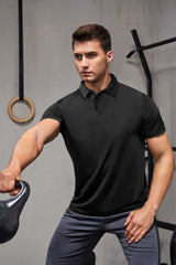 Polo Republica Men's Essentials Activewear Polo Shirt - Moisture Wicking