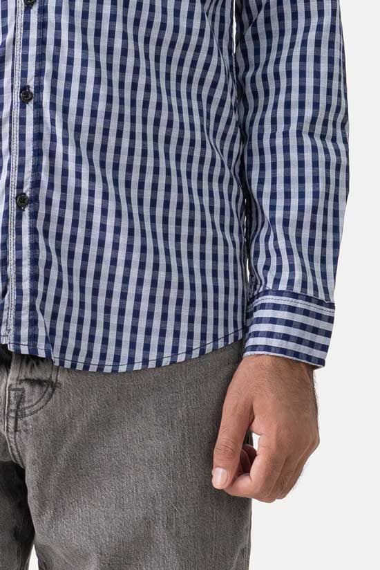 Grey & Navy