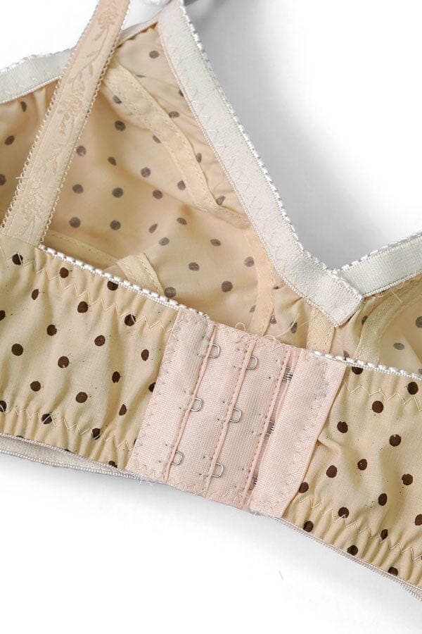 Madona Women's Dotted Cotton Bra